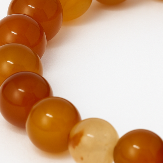 Bracelet Cornaline "Collection Halloween"