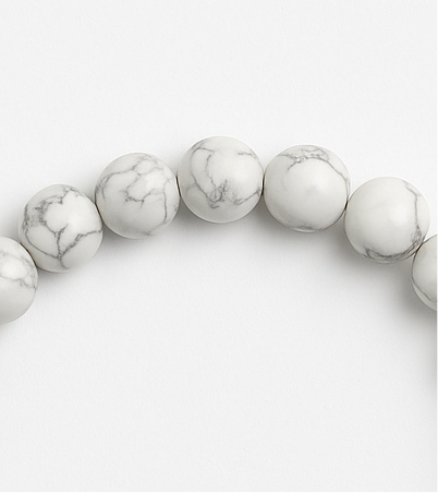 Bracelet Howlite "Collection Grand Large"
