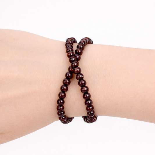 Bracelet Grenat Rouge "Collection Fusion" (Pakistan A)