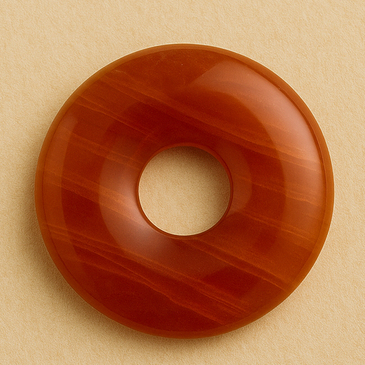 Collier Donuts Cornaline