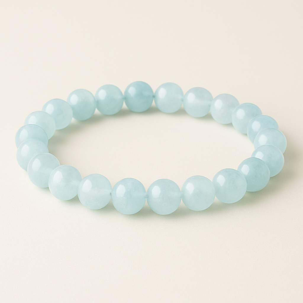 Bracelet Aigue-marine "Collection Essentielle"