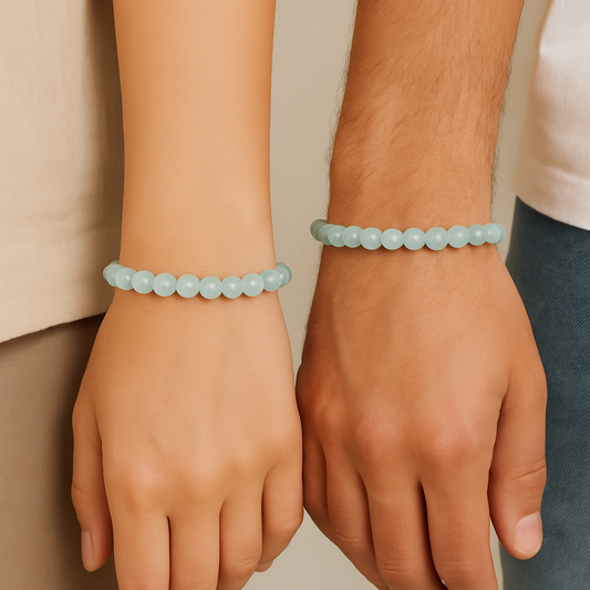 Bracelet Aigue-marine "Collection Essentielle"