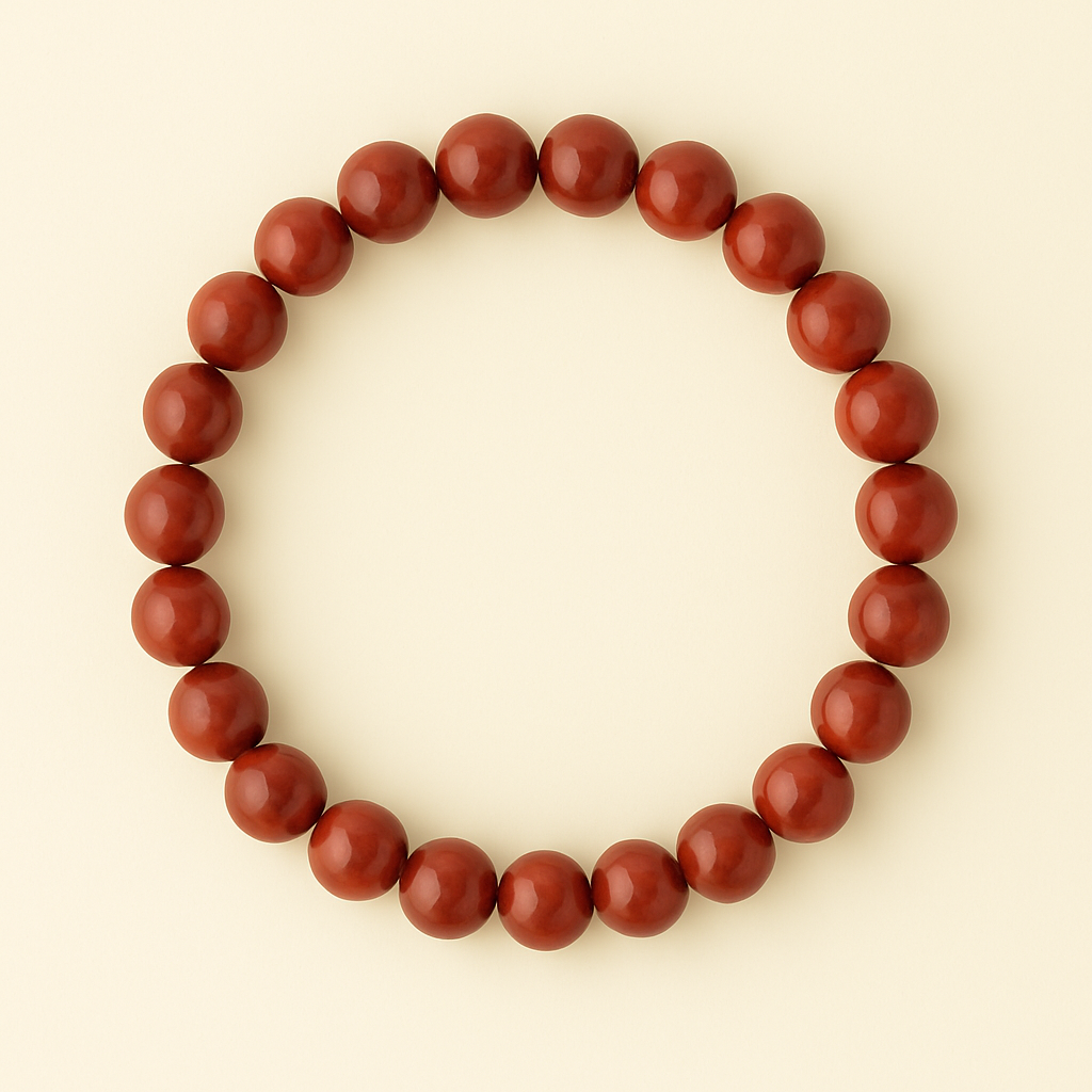 Bracelet Jaspe rouge "Collection Essentielle"
