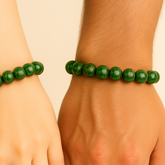 Bracelet Malachite "Collection Essentielle"