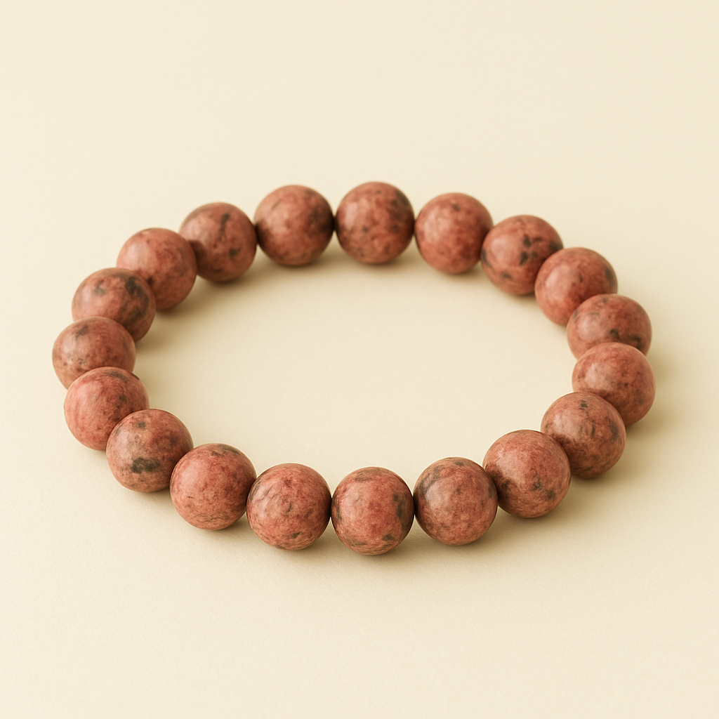Bracelet Rhodonite "Collection Essentielle"