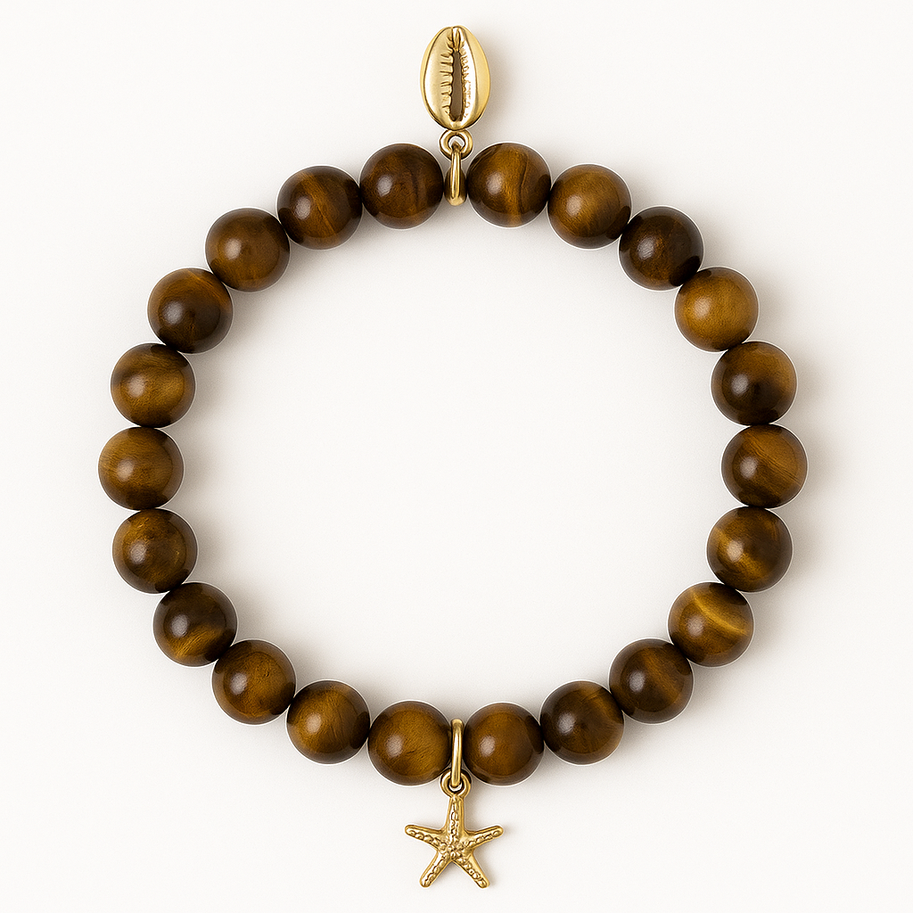 Bracelet personnalisé : Pierres naturelles & Charms