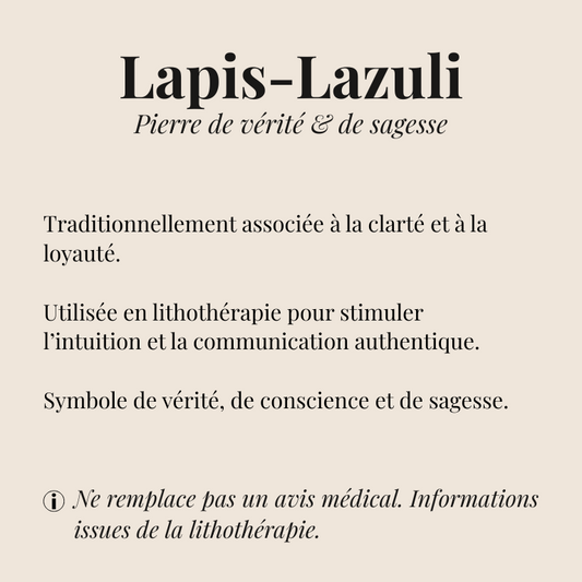 Bague Orion « Collection Constellation » (Lapis-Lazuli AA Afghanistan)