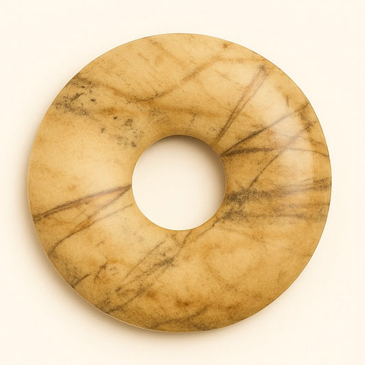 Collier Donuts Jaspe paysage