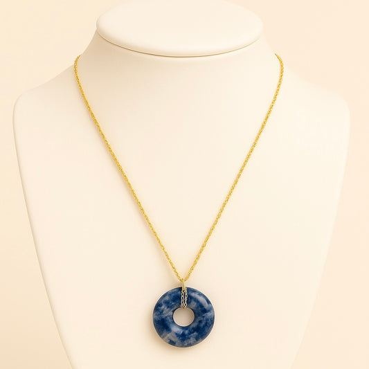 Collier Donuts Sodalite (Brésil A)