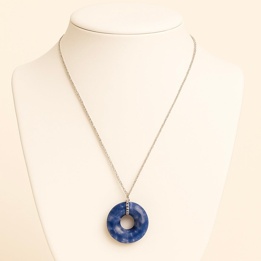 Collier Donuts Sodalite