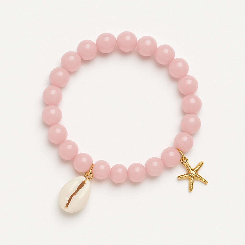 Bracelet Quartz Rose "Collection Grand Large"
