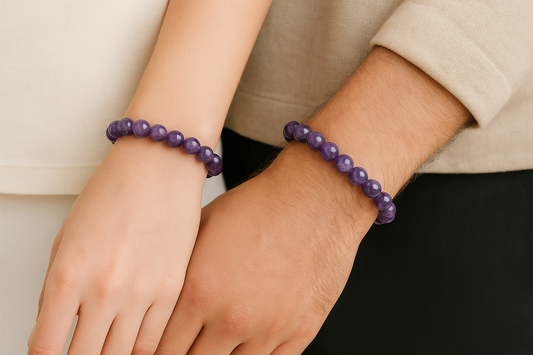Bracelet Améthyste “Collection Essentielle”