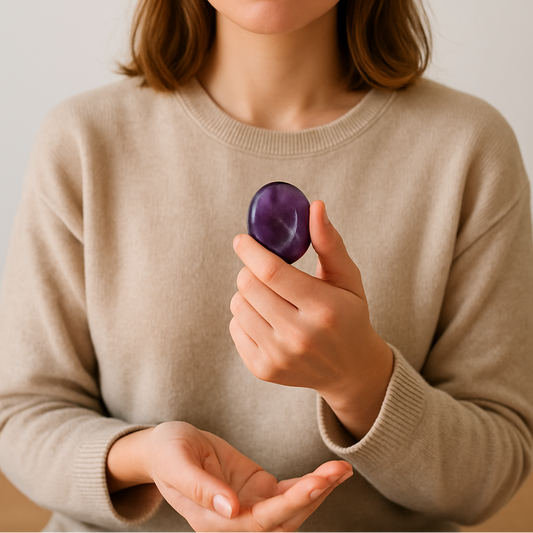 Galet Anti-Stress en Améthyste