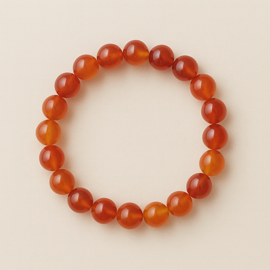 Bracelet Cornaline « Collection Essentielle » (Brésil A)