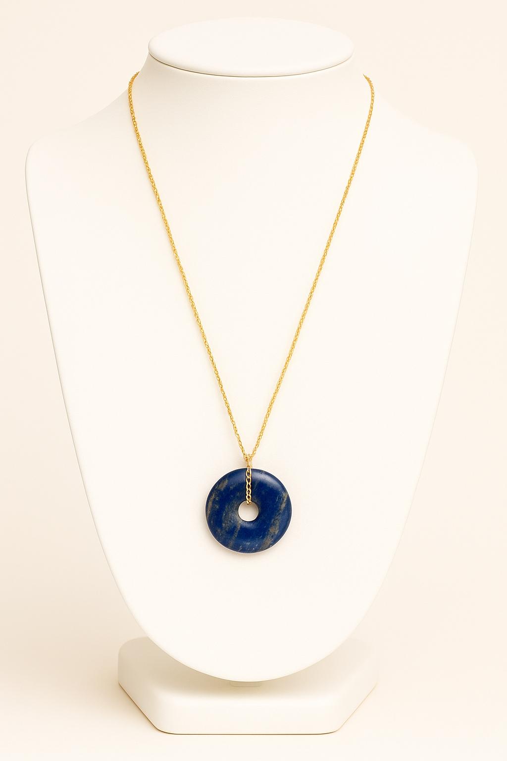 Collier Donuts Lapis Lazuli