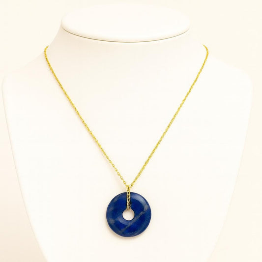 Collier Donuts Lapis Lazuli