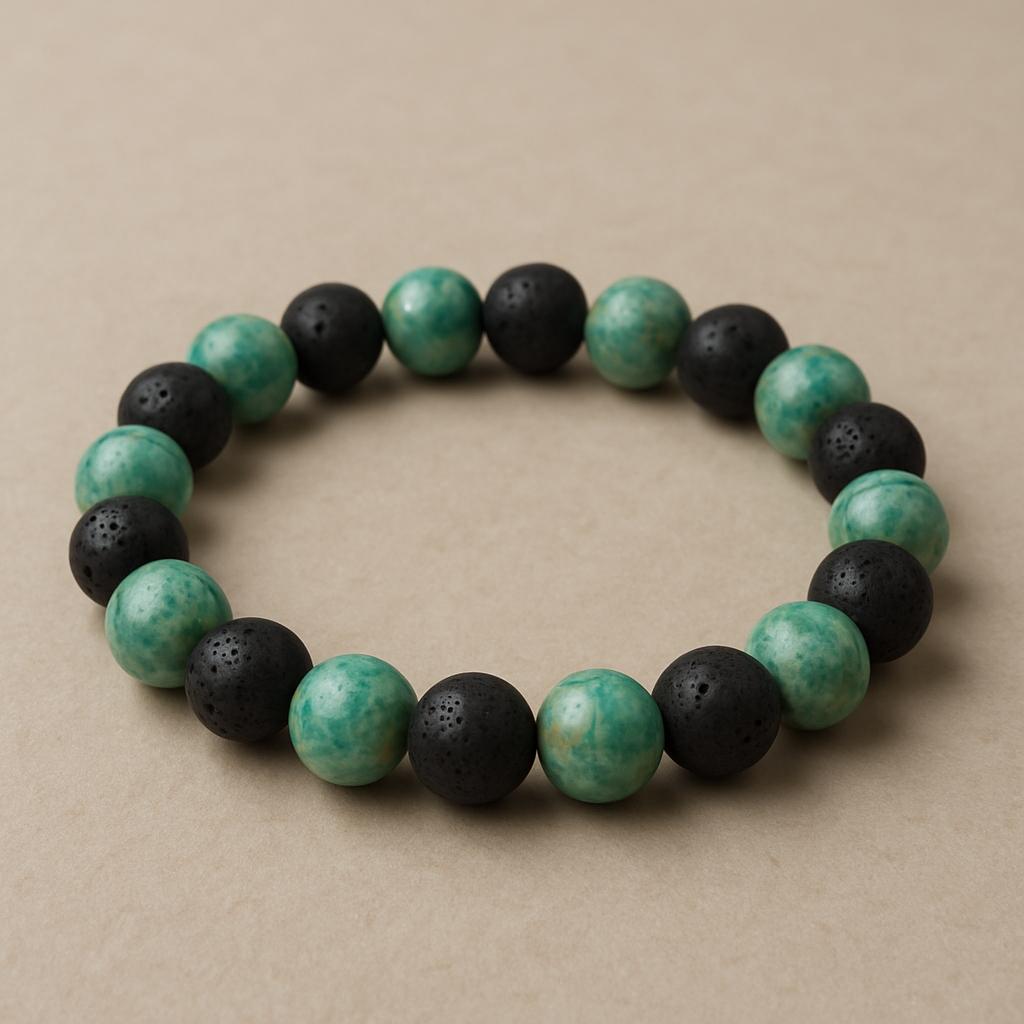 Bracelet Turquoise "Collection Volcanique"