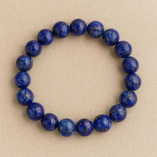 Bracelet Lapis-Lazuli "Collection Essentielle" (Afghanistan A)