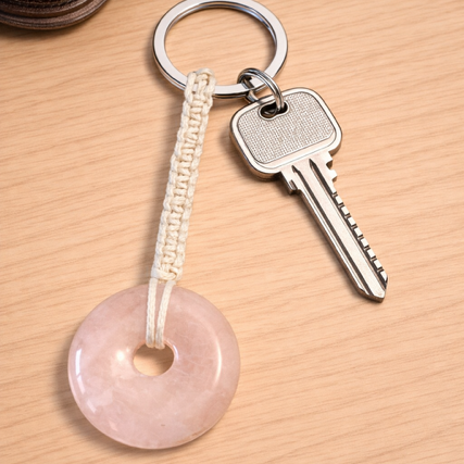 Talisman Quartz Rose "Collection Heka" (Brésil A)