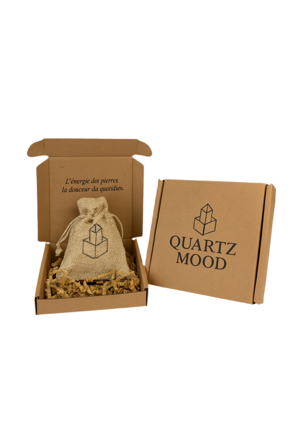 Boucles d’oreilles Améthyste "Collection Perle"