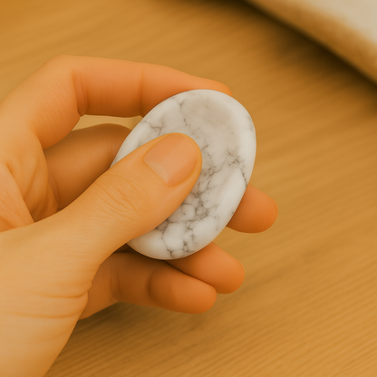 Galet Anti-Stress en Howlite