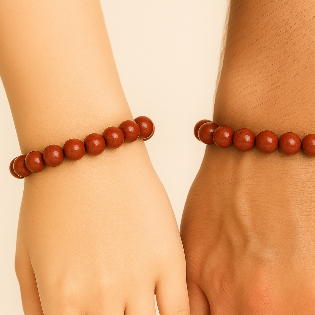 Bracelet Jaspe rouge "Collection Essentielle"