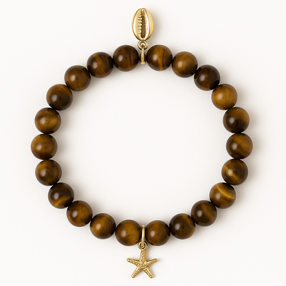 Bracelet personnalisé : Pierres naturelles & Charms