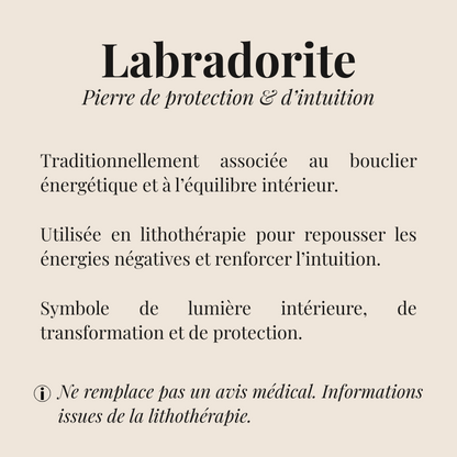 Galet Anti-Stress en Labradorite