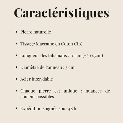 Talismans Jaspe Paysage "Collection Heka " (Namibi A)