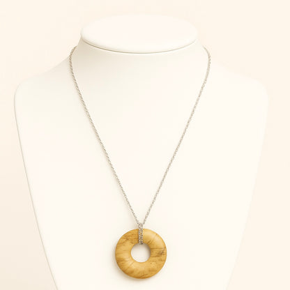 Collier Donuts Jaspe paysage
