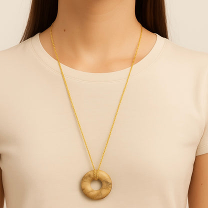 Collier Donuts Jaspe paysage