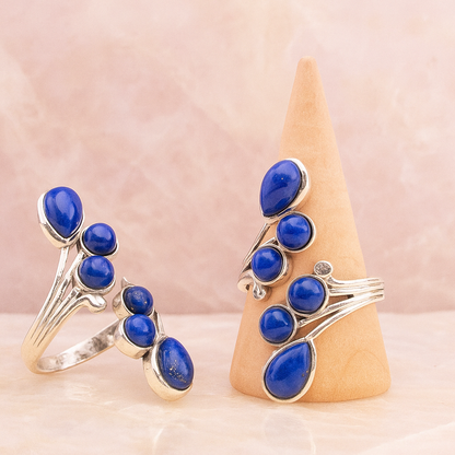 Bague Orion « Collection Constellation » (Lapis-Lazuli AA Afghanistan)