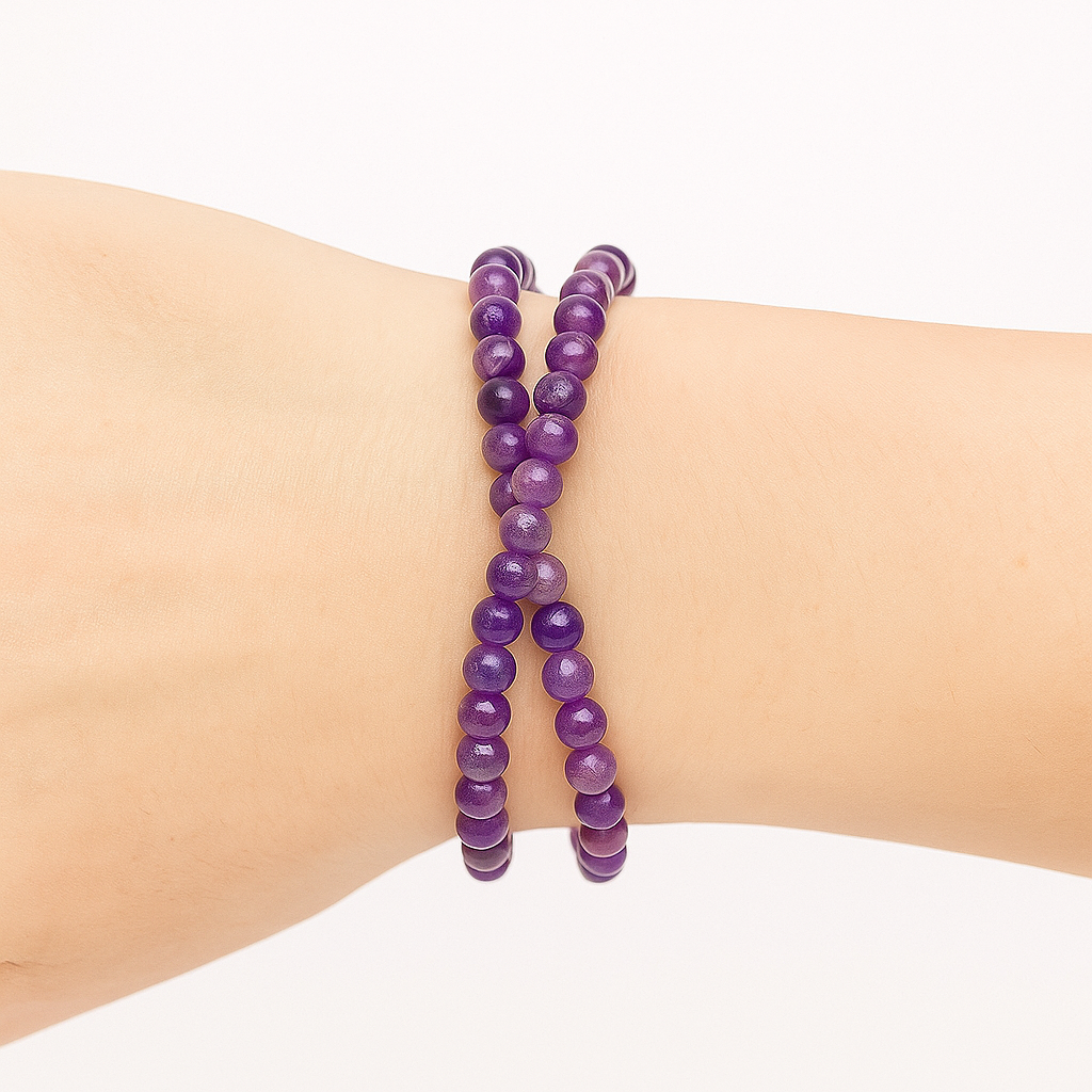 Bracelet Améthyste «Collection Fusion» (Brésil A)