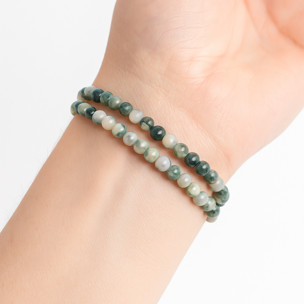 Bracelet Agate Arbre « Collection fusion » (Inde A)